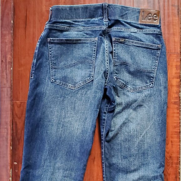 Lee Performance Jeans Extreme Motion Mens Straight Fit Tapered Leg 30 X 30.5 - Picture 5 of 5